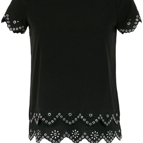 MICHAEL KORS Black Silver Tops NWT - Picture 6 of 6